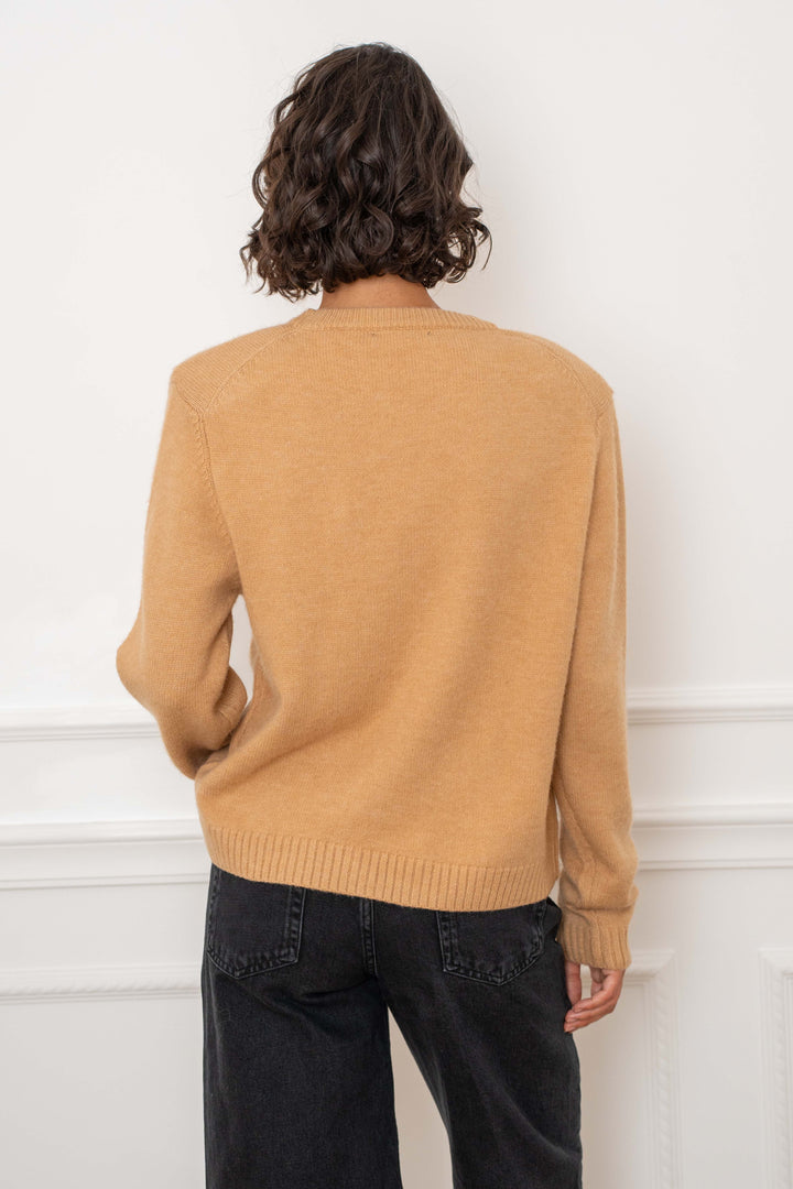 Pull Epaulettes en maille col rond Paloma 2688 - GS2688
