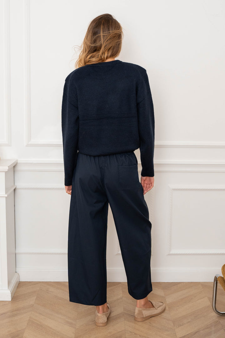 Pull Epaulettes en maille col rond Paloma 2688 - GS2688