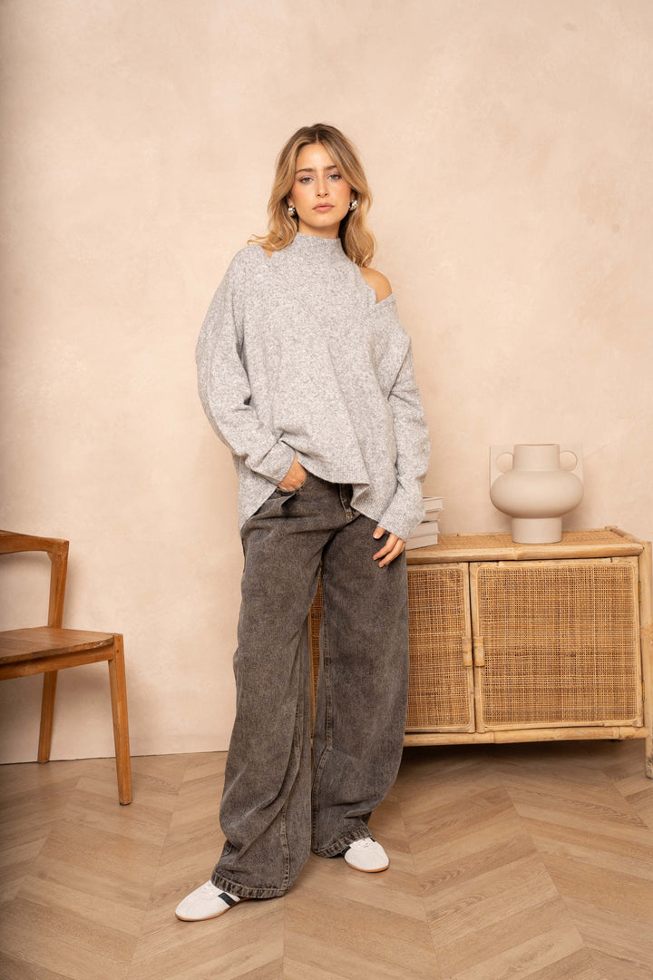 Pull et Débardeur pull Heline - Taille unique / Gris clair