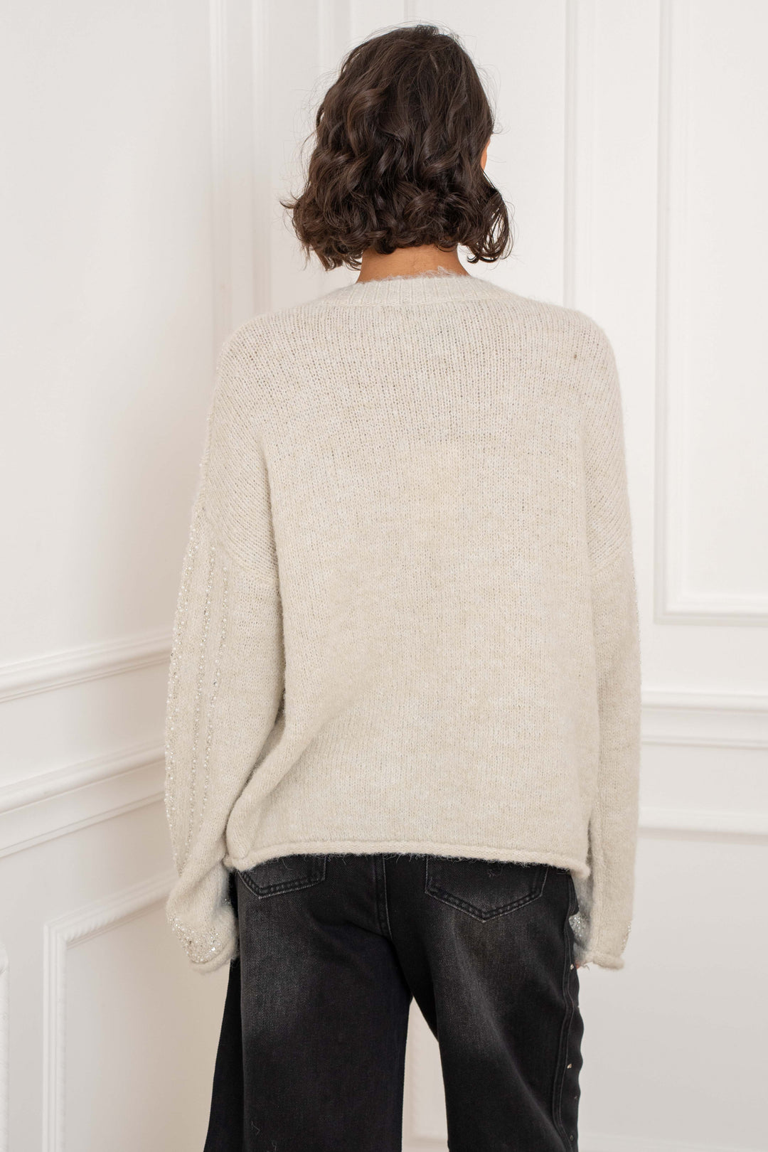Pull à strass Luna 2632 - GS2632 / Taille Unique: Du 36