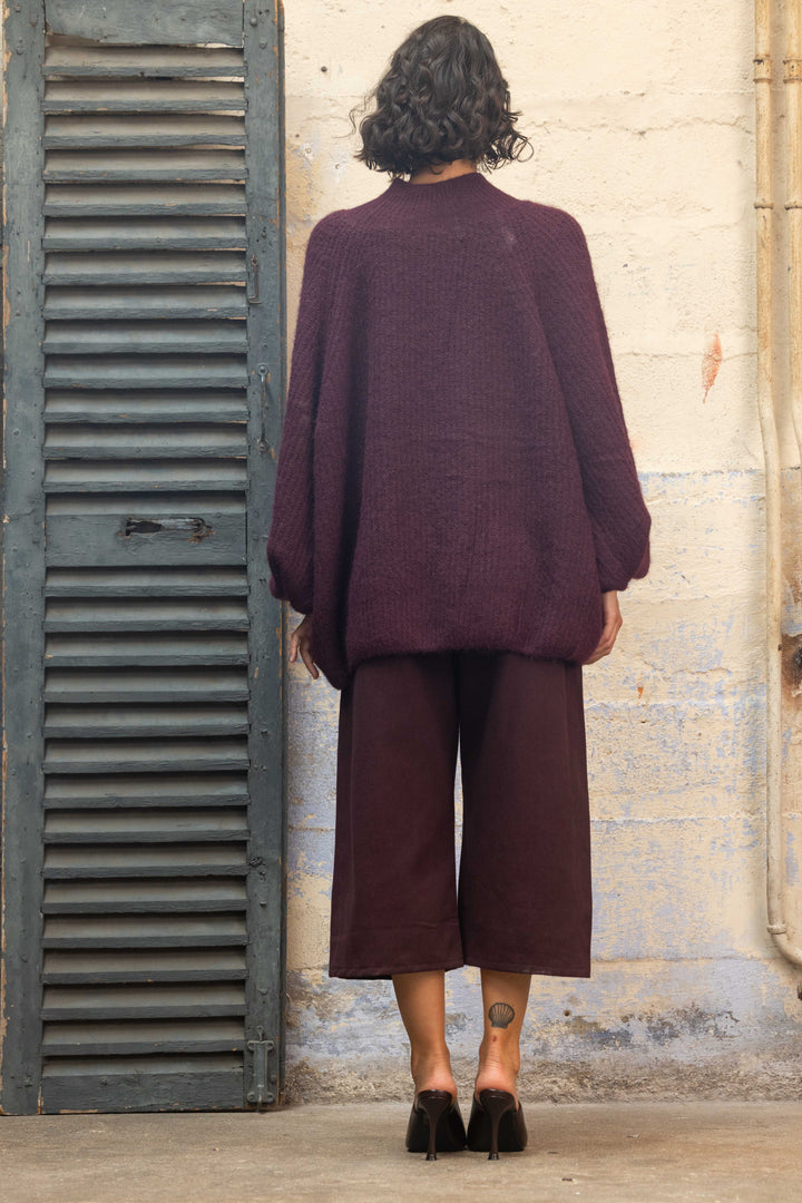 Pull oversize à manches ballon Rosalia 2702 - Taille