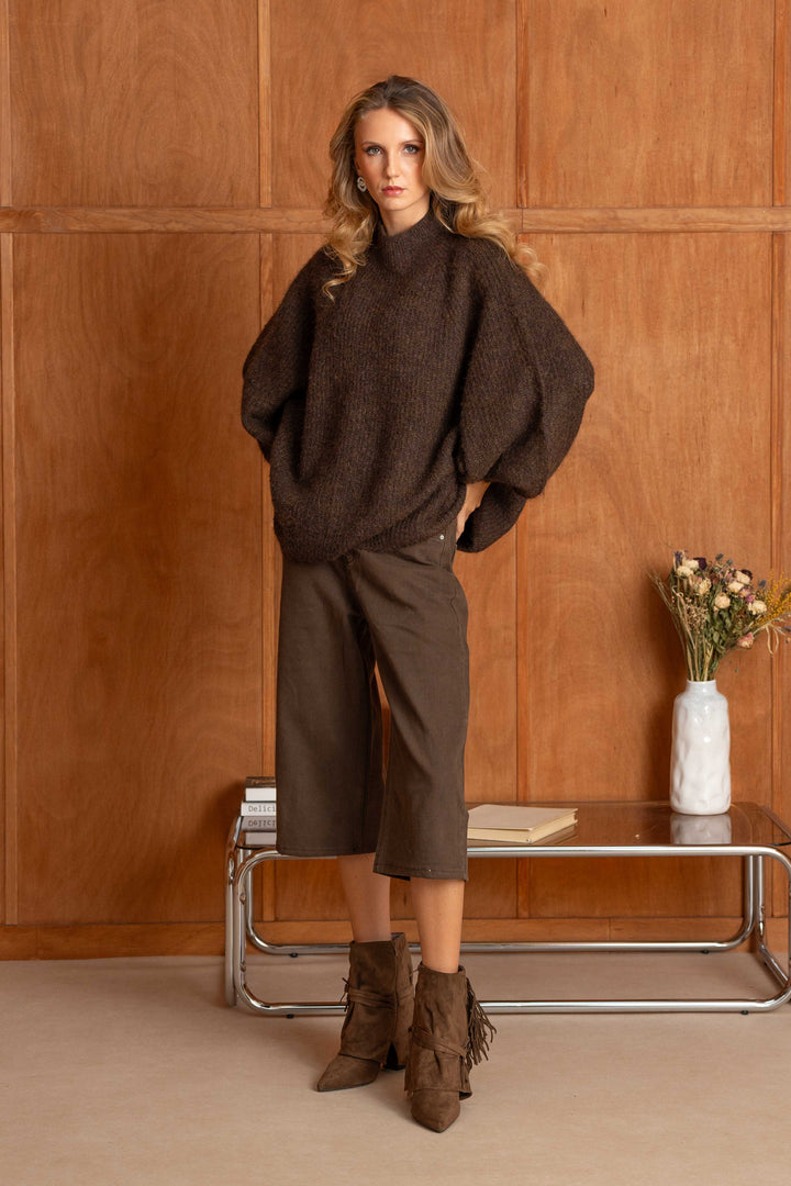 Pull oversize à manches ballon Rosalia 2702 - Taille