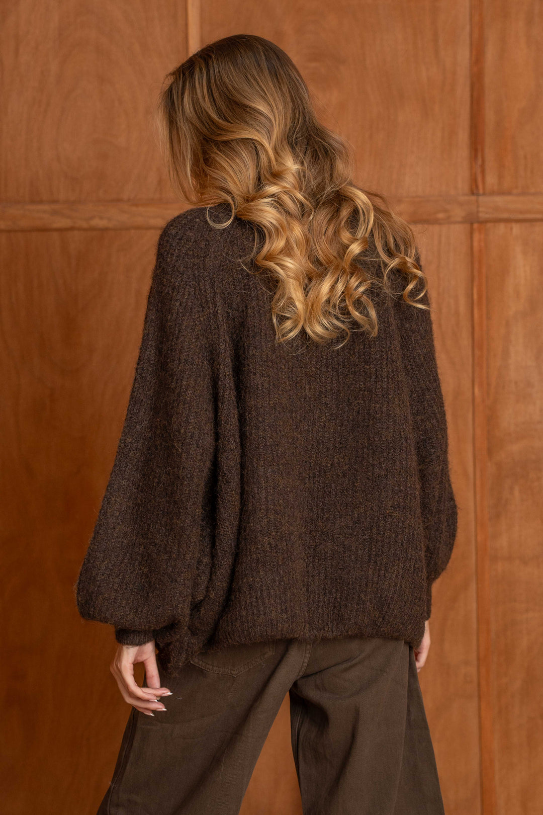Pull oversize à manches ballon Rosalia 2702 - Taille