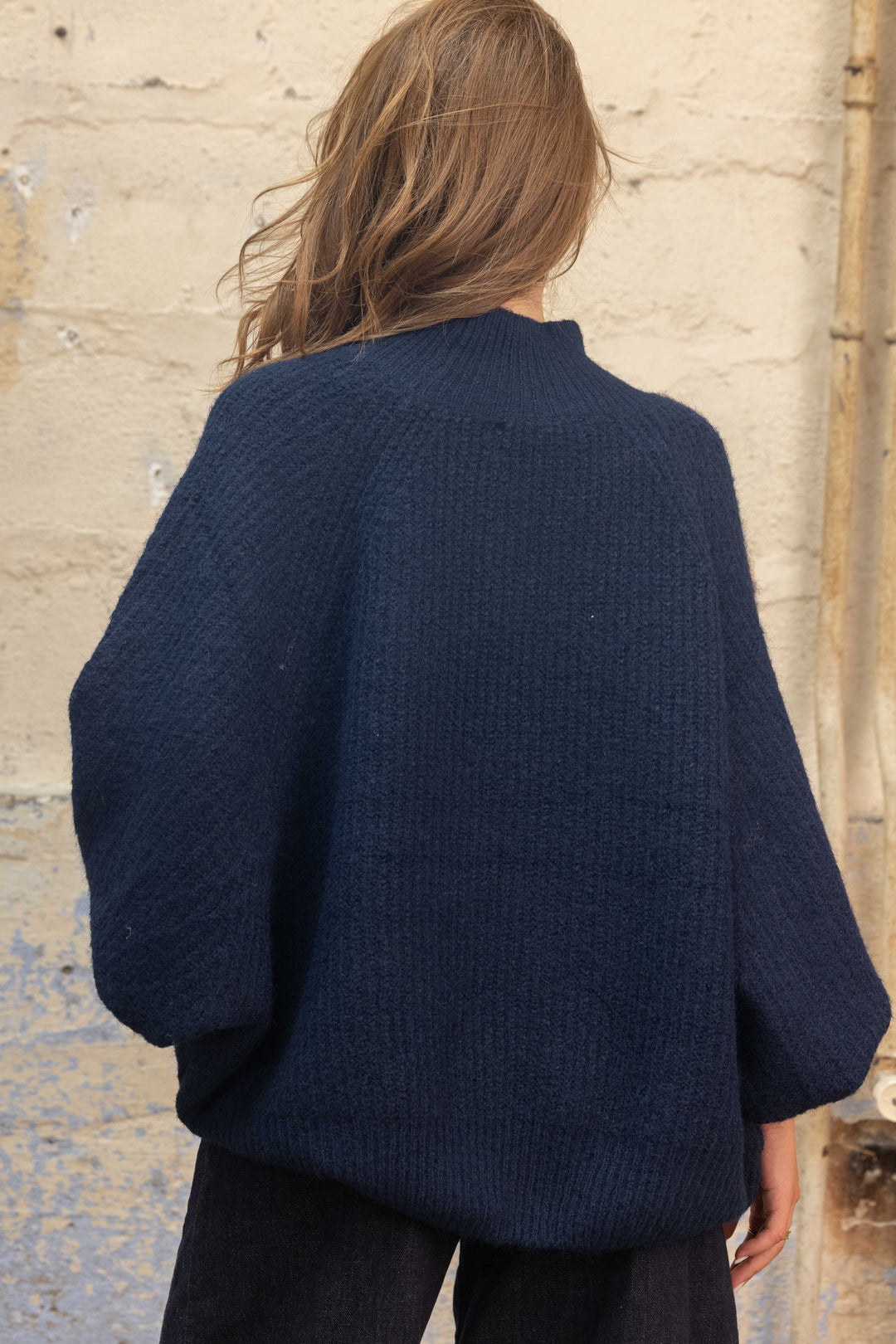 Pull oversize à manches ballon Rosalia 2702 - Taille