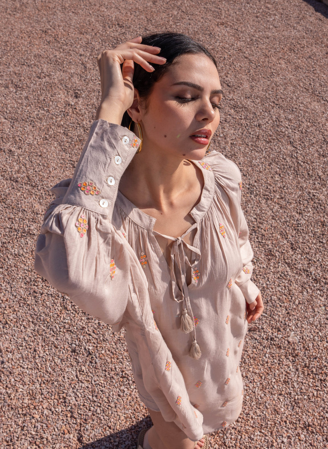 Robe Courte Fluide à Sequins Noko - Taille unique: 36 au 42