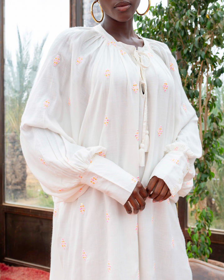 Robe Courte Fluide à Sequins Noko - Taille unique: 36 au 42