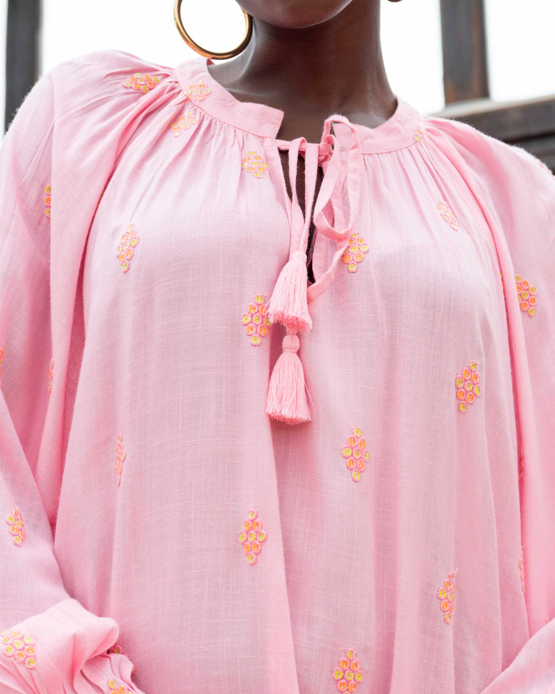 Robe Courte Fluide à Sequins Noko - Taille unique: 36 au 42