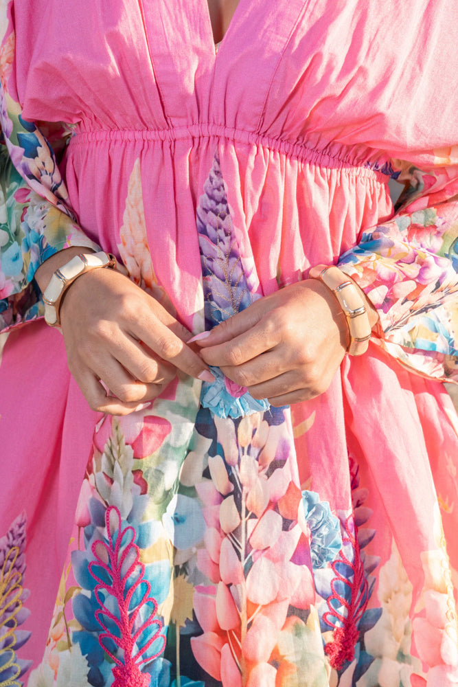 Robe courte imprimée Pize - Robes