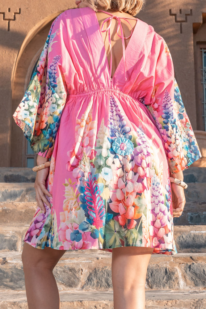 Robe courte imprimée Pize - Robes