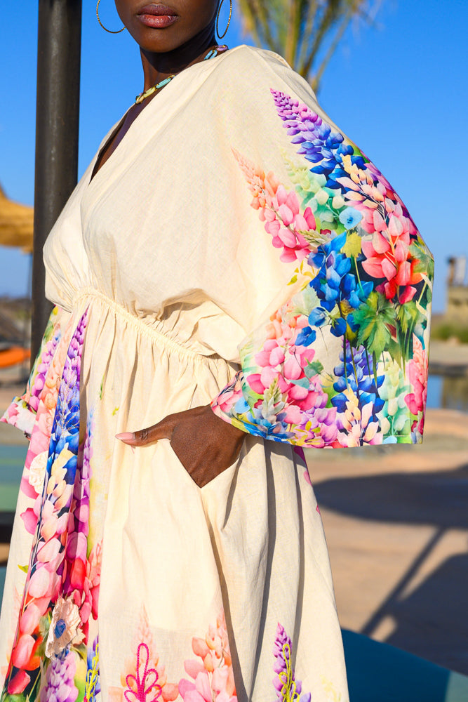 Robe courte imprimée Pize - Robes