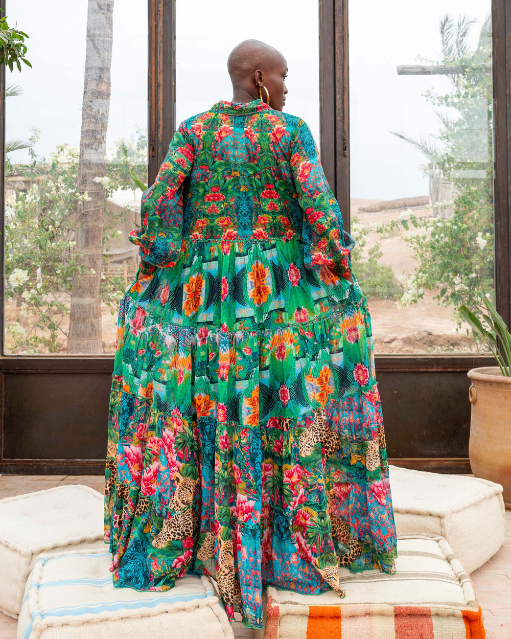 Robe Longue à Volants Kubana - Taille unique 36-48 / 07