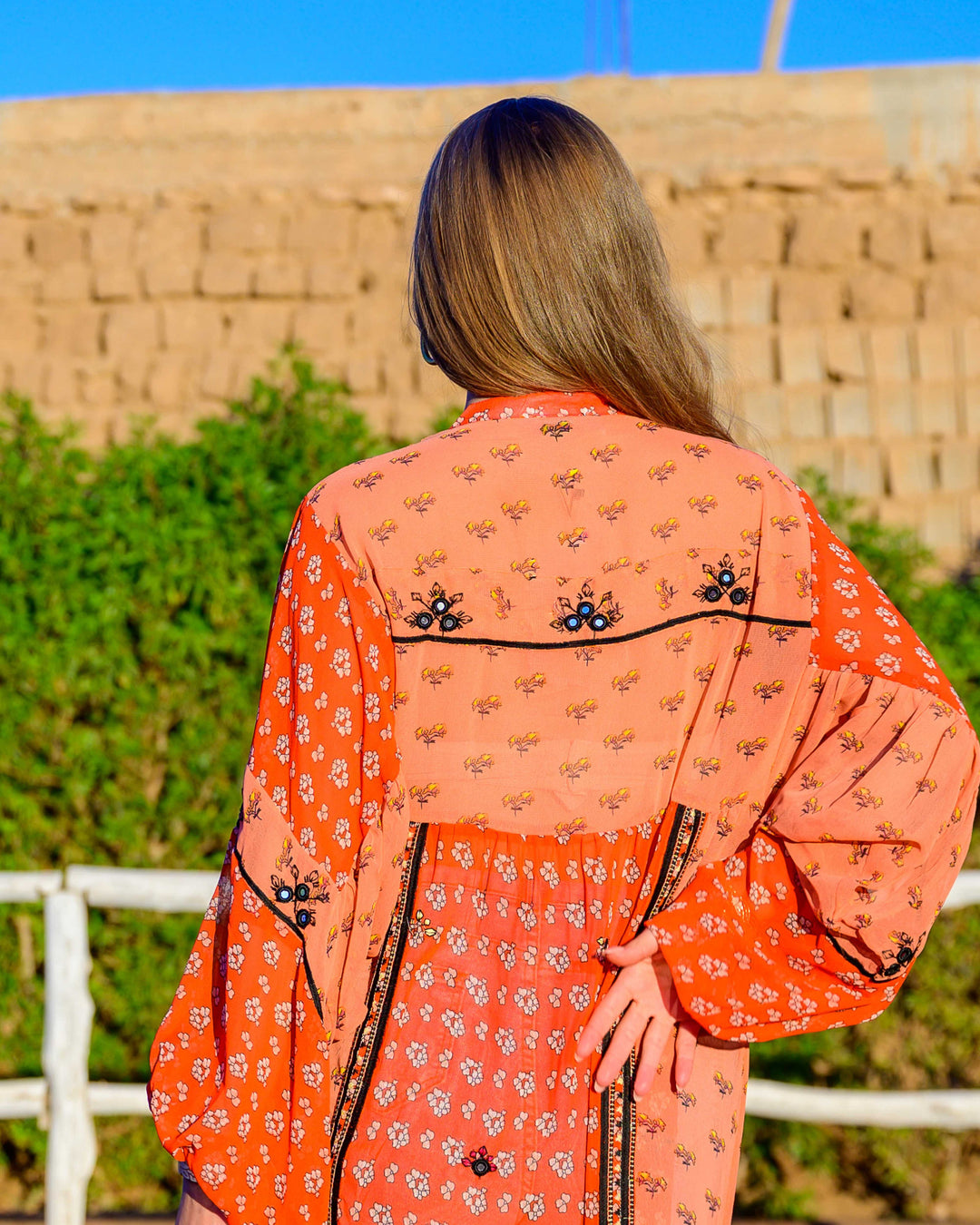 Robe longue bohème Barok - Robes