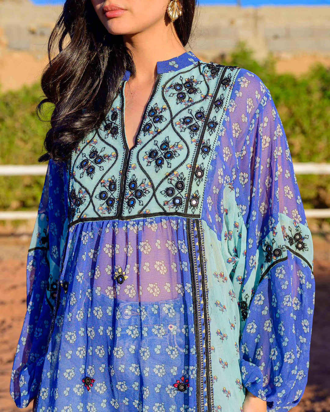 Robe longue bohème Barok - Robes