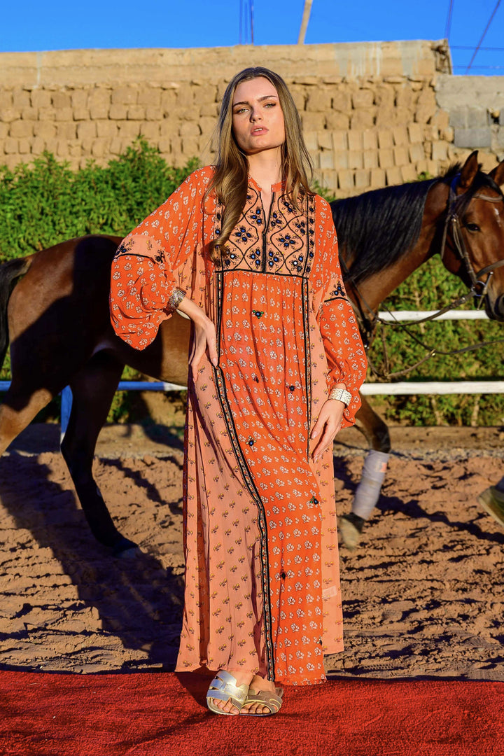 Robe longue bohème Barok - Robes