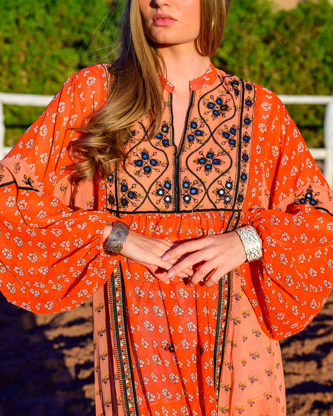 Robe longue bohème Barok - Robes