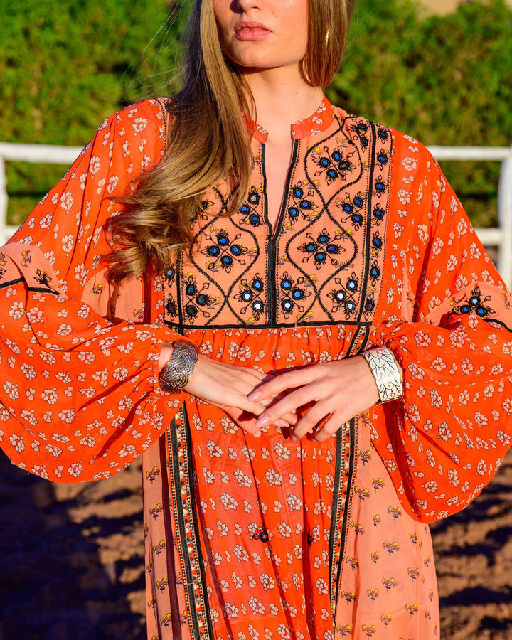 Robe longue bohème Barok - Robes