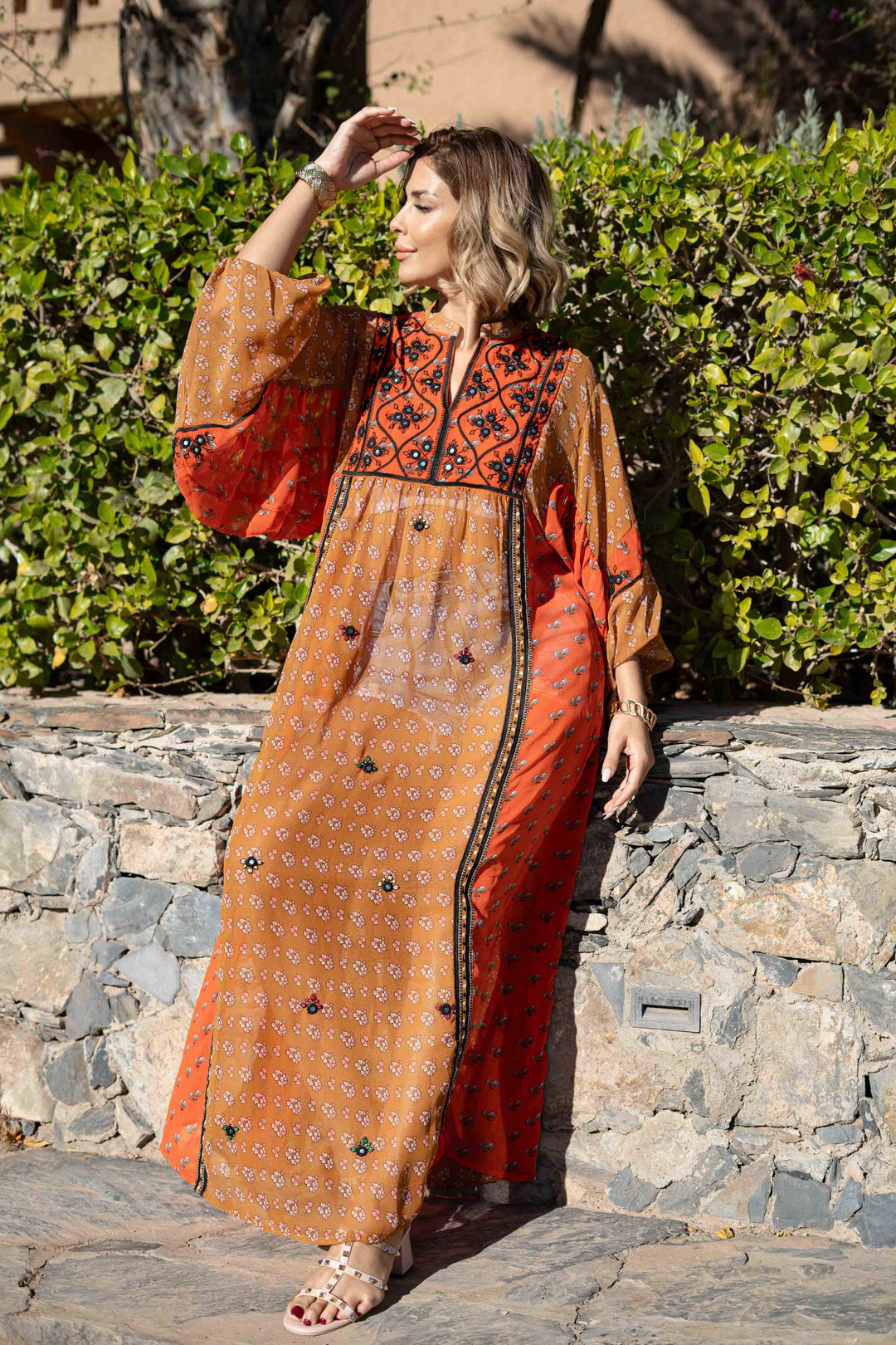 Robe longue bohème Barok - Robes