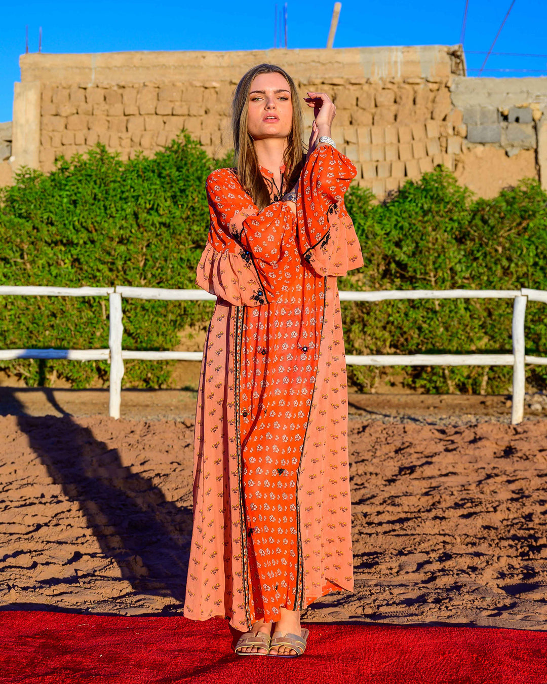 Robe longue bohème Barok - Robes