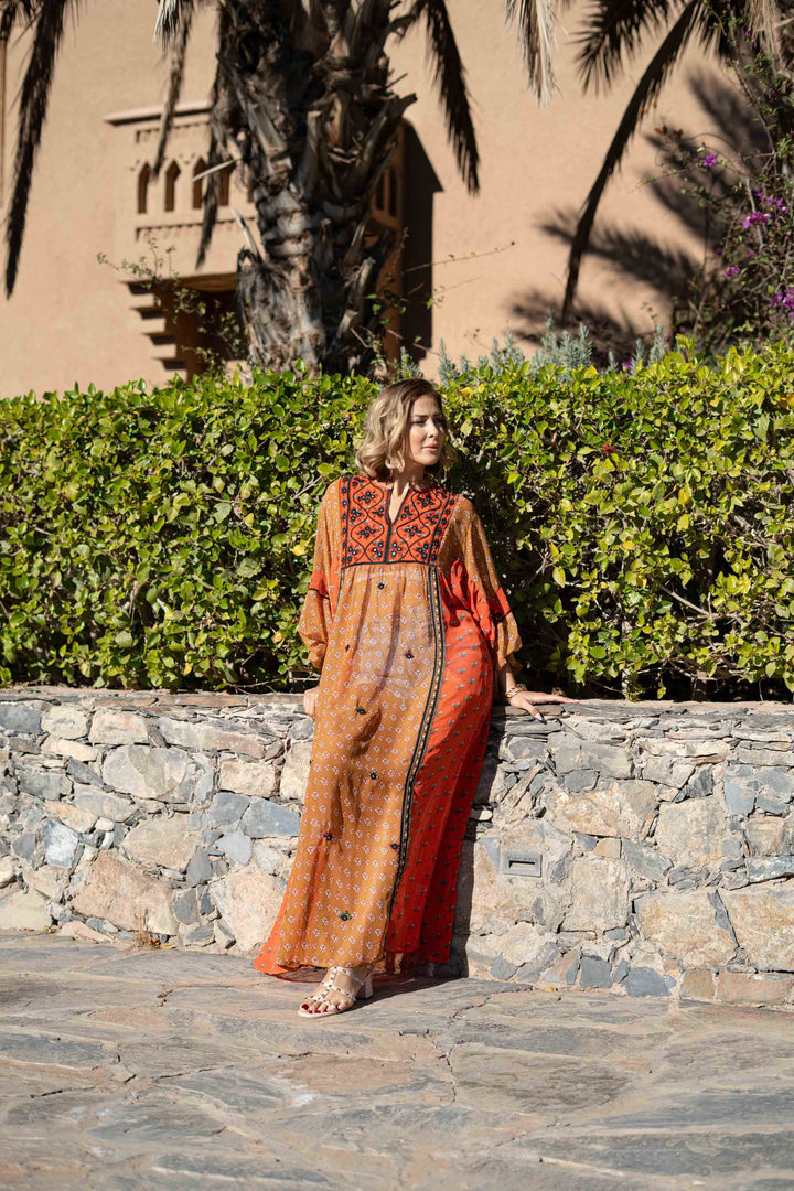 Robe longue bohème Barok - Robes