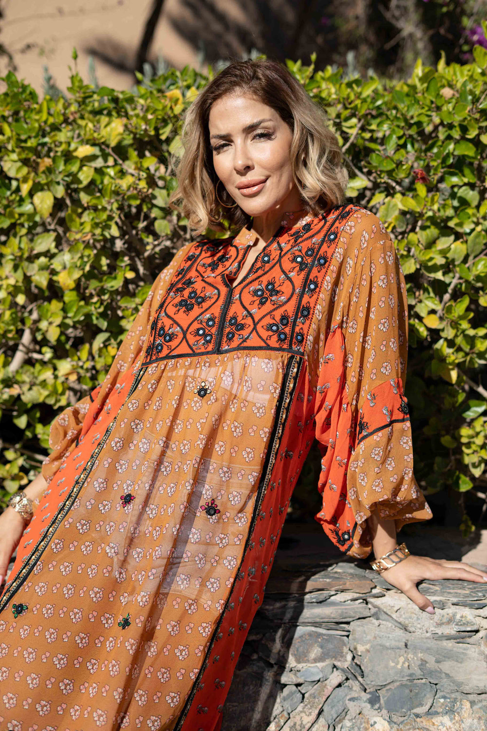 Robe longue bohème Barok - Robes