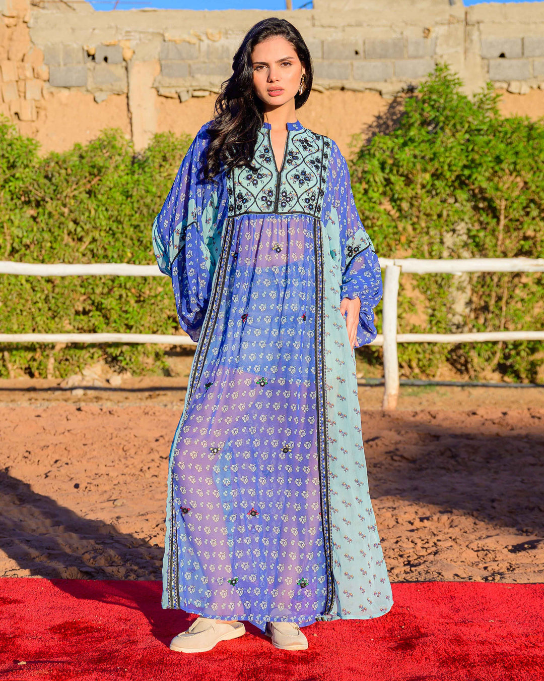 Robe longue bohème Barok - Robes