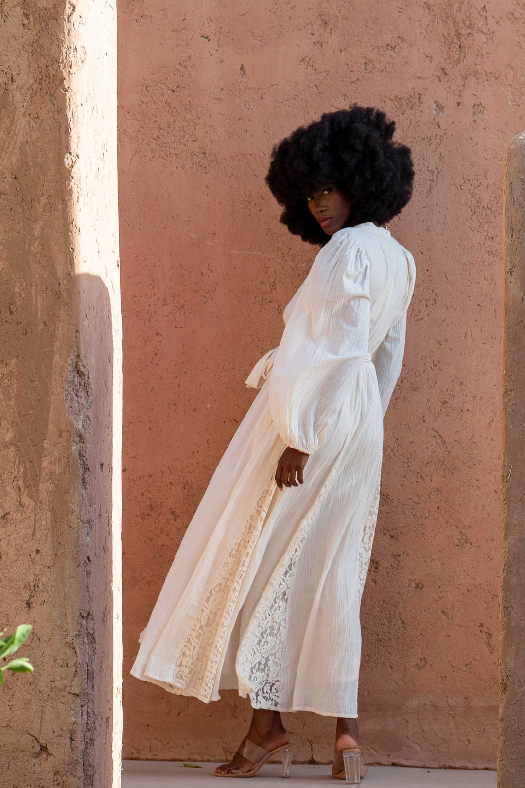 Robe Longue Ceinturée Nava - Robes