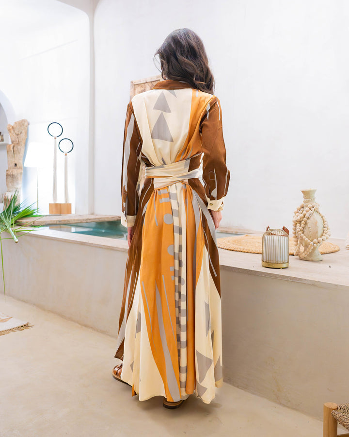 Robe Longue Chemise Linoy