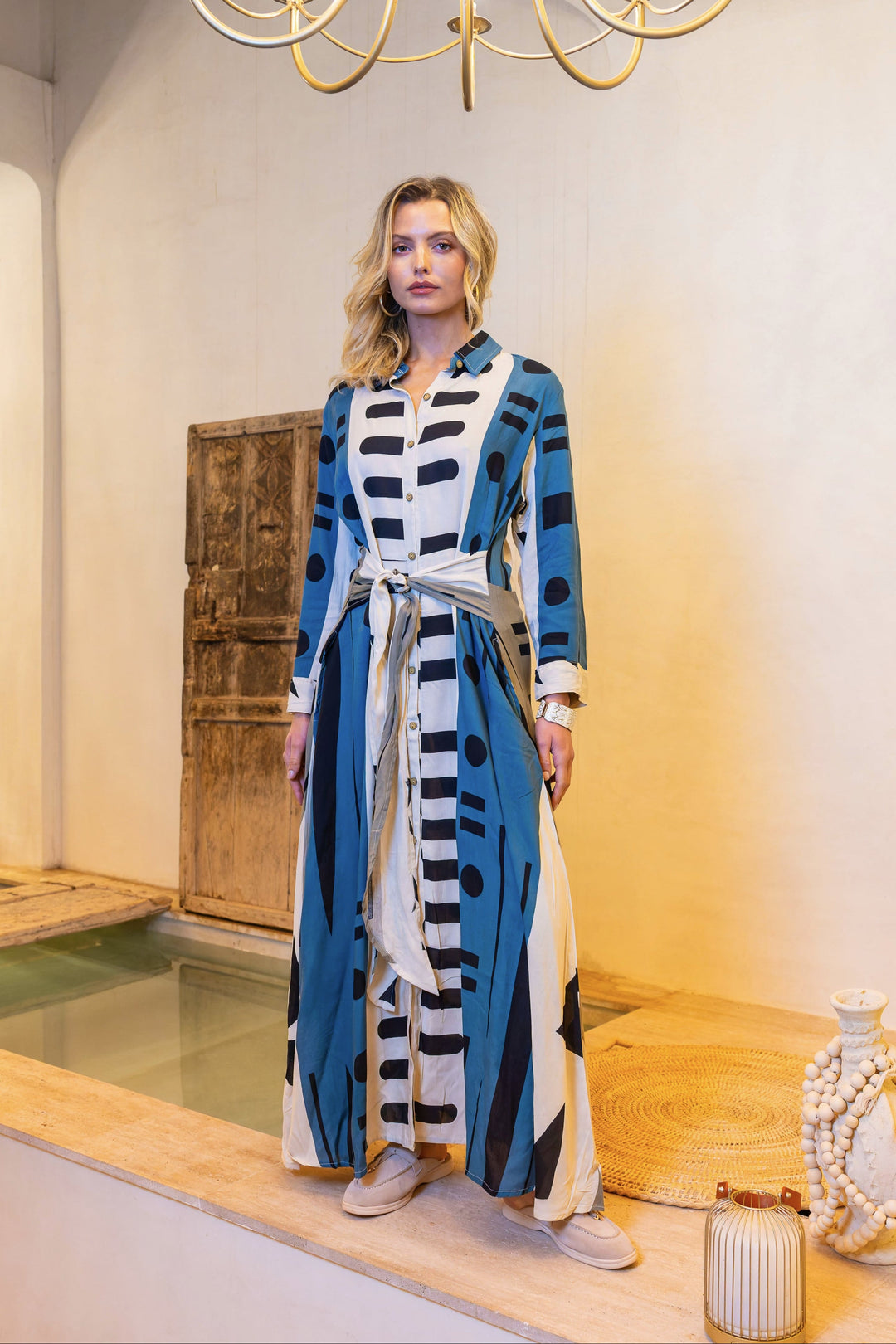 Robe Longue Chemise Linoy