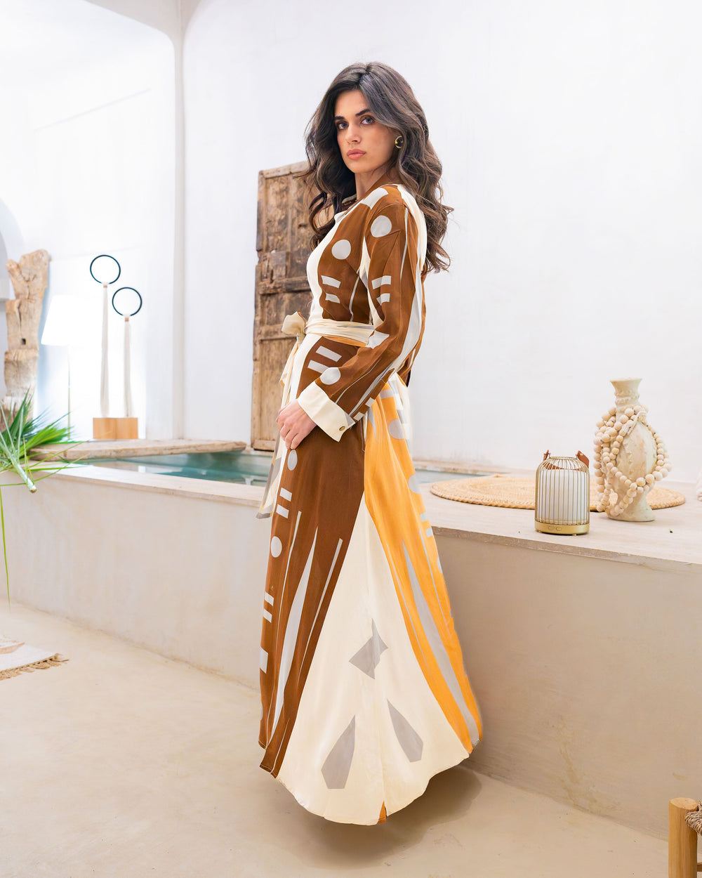 Robe Longue Chemise Linoy