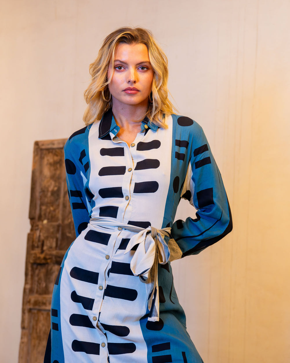 Robe Longue Chemise Linoy