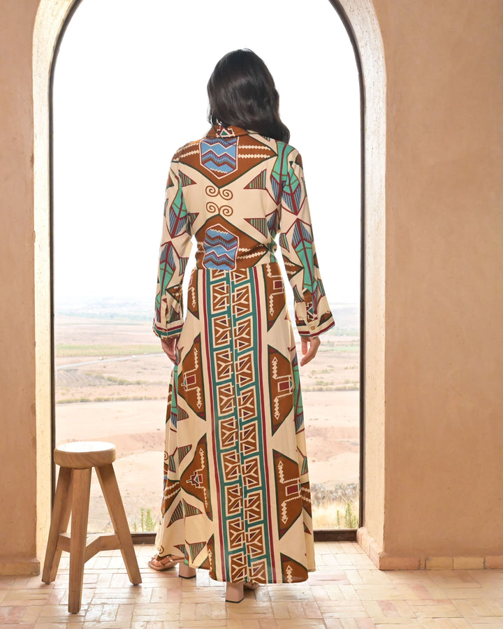 Robe Longue Chemise Linoy