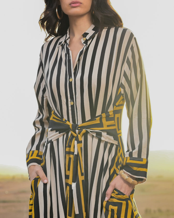 Robe Longue Chemise Linoy