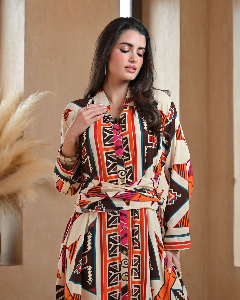 Robe Longue Chemise Linoy