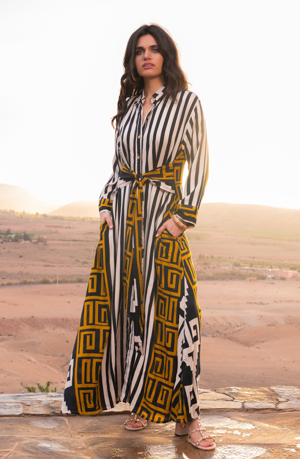 Robe Longue Chemise Linoy