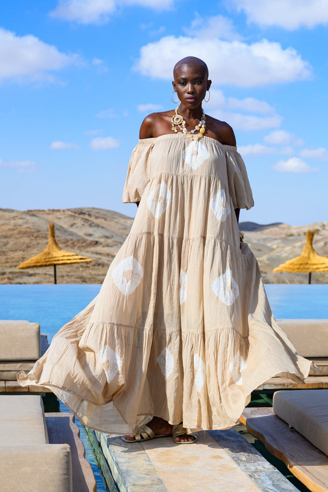 Robe longue dégradée Bellisima - Taille unique: 36 au 42