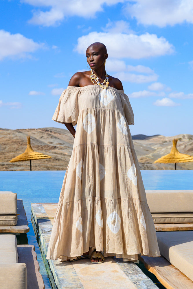 Robe longue dégradée Bellisima - Taille unique: 36 au 42