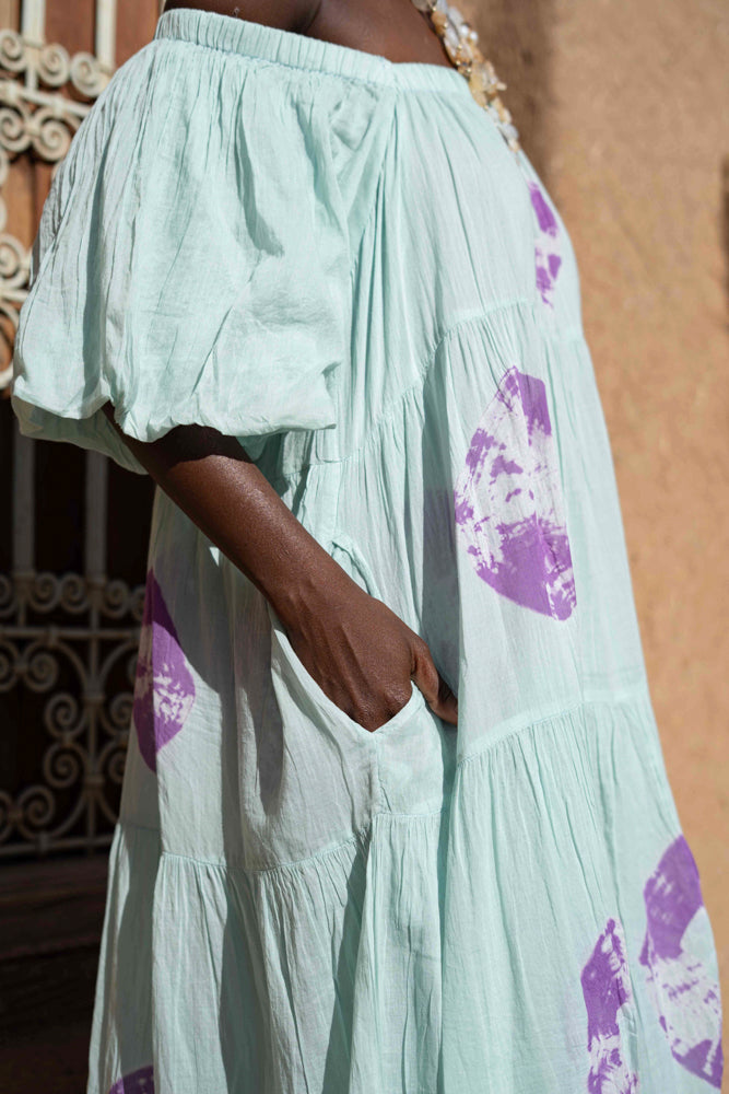 Robe longue dégradée Bellisima - Taille unique: 36 au 42