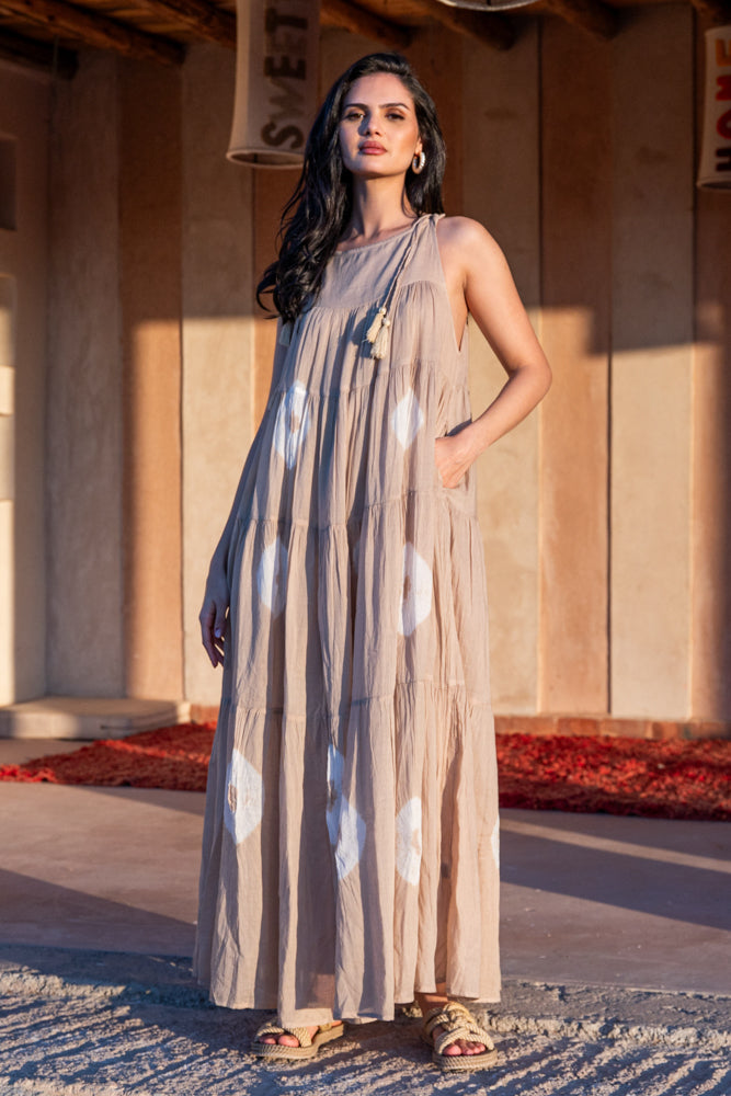 Robe longue dégradée Bruma - Taille unique: 36 au 42