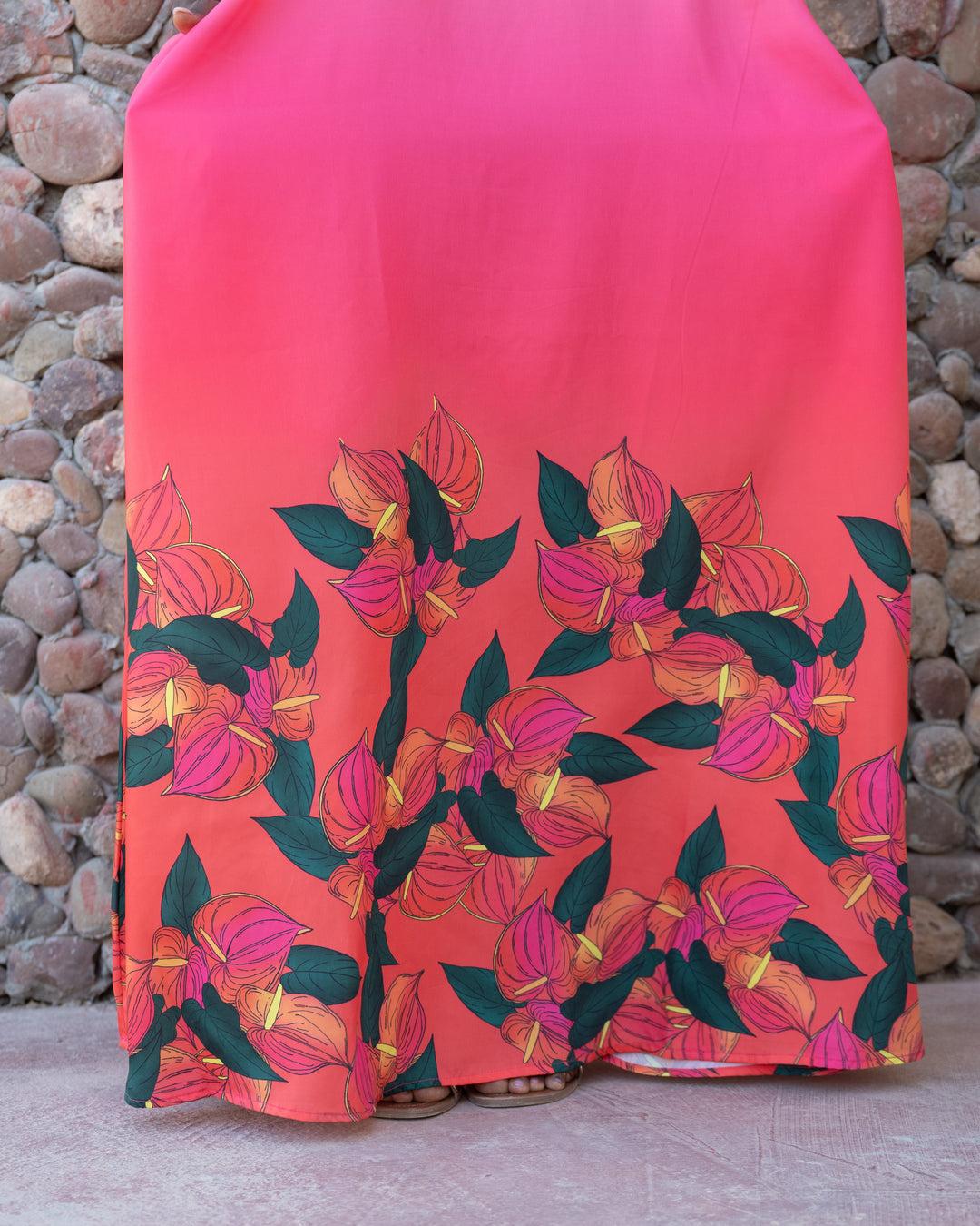 Robe Longue Fluide à Bretelles Melina - Robes