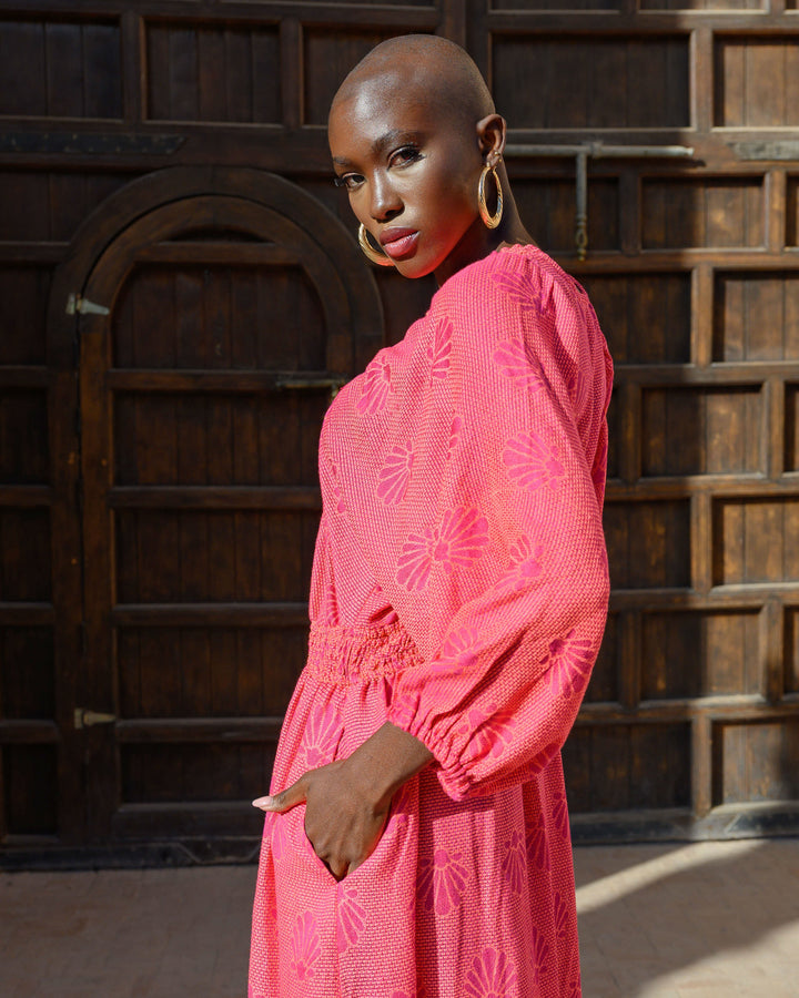 Robe longue fluide Novela - Taille unique: 36 au 42
