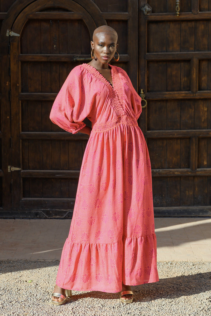 Robe longue fluide Novela - Taille unique: 36 au 42