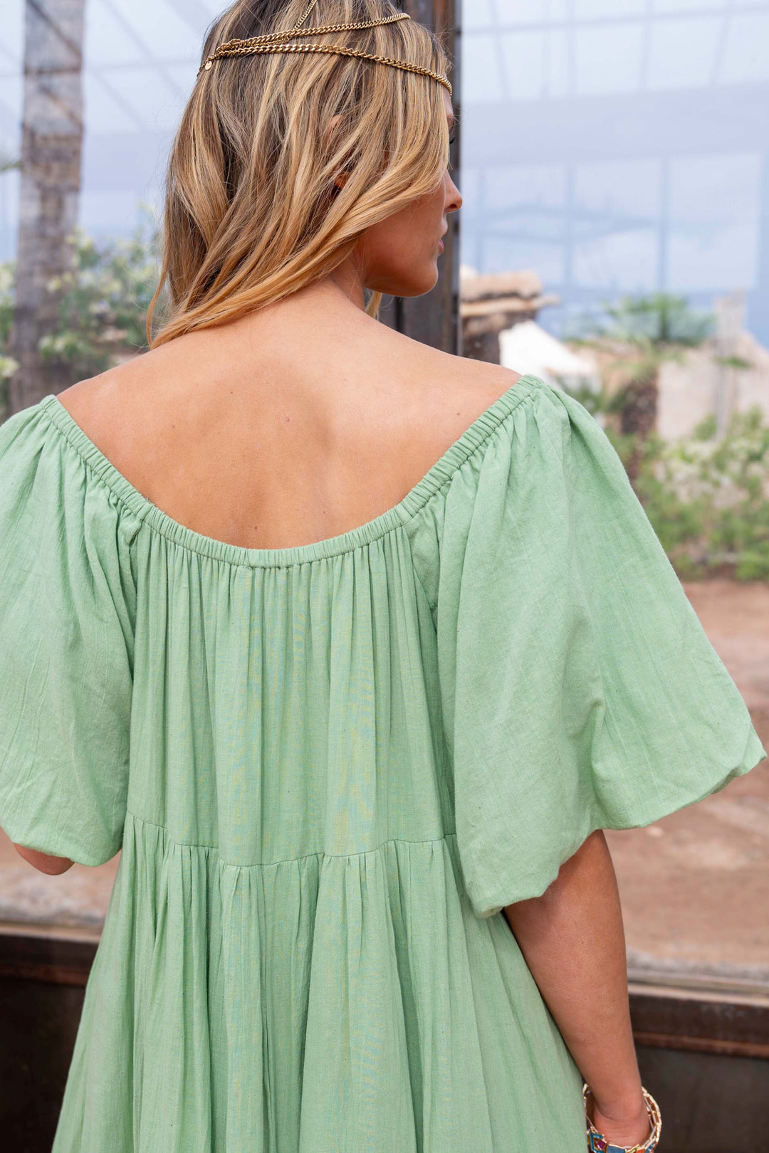 Robe Longue Nina à Épaules Dégagées - Taille unique 36-44