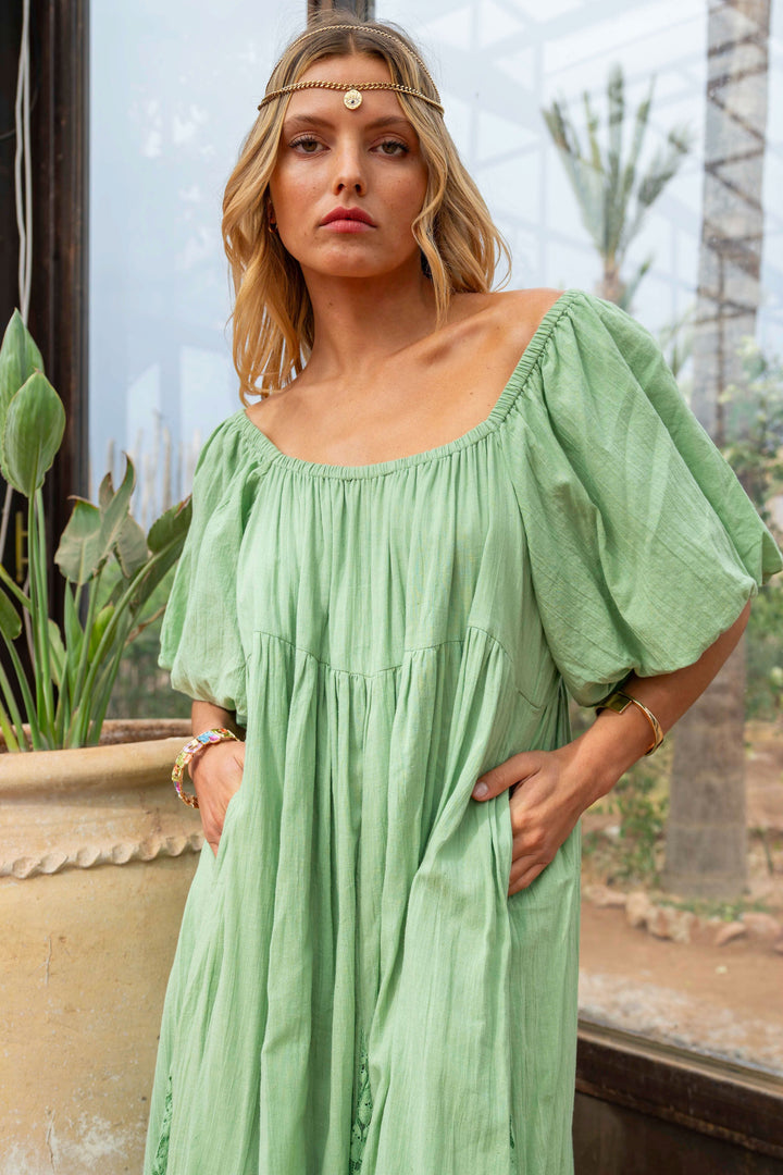 Robe Longue Nina à Épaules Dégagées - Taille unique 36-44