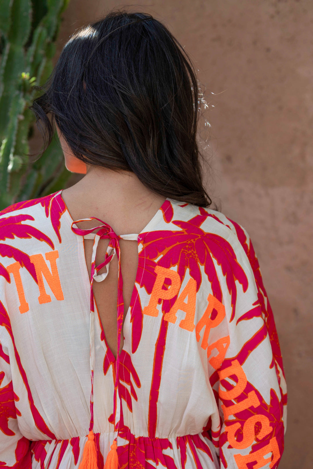 Robe Longue Palmier Col V Stella - Robes