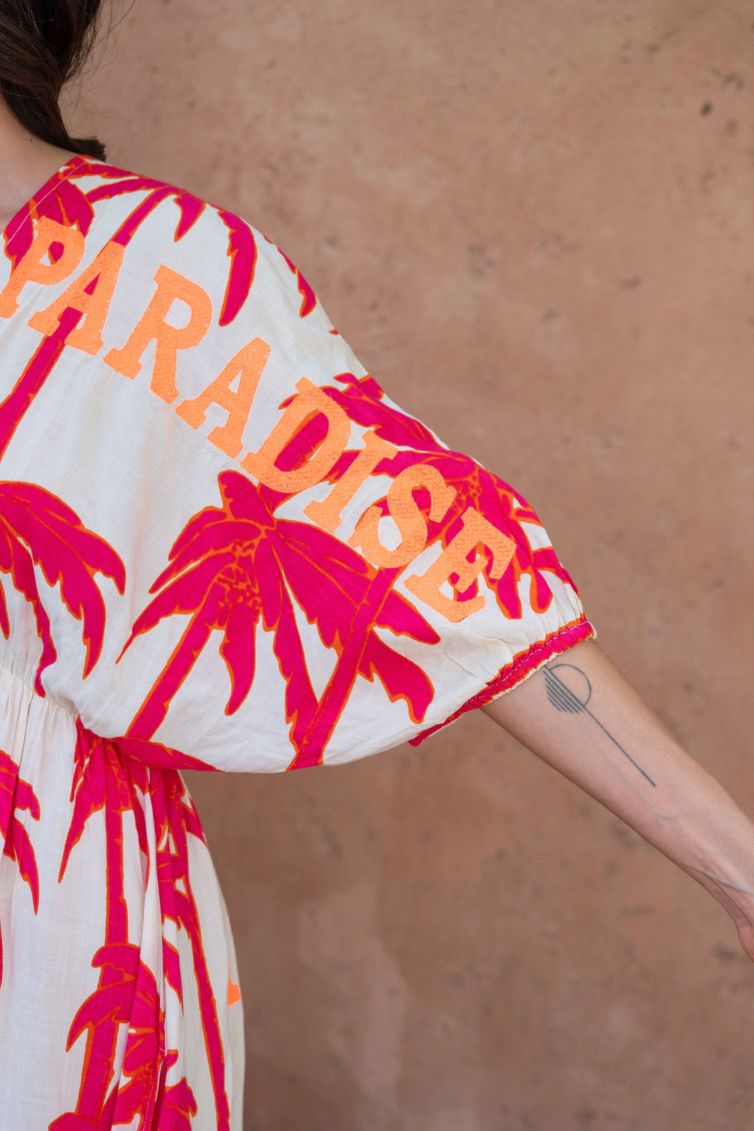 Robe Longue Palmier Col V Stella - Robes