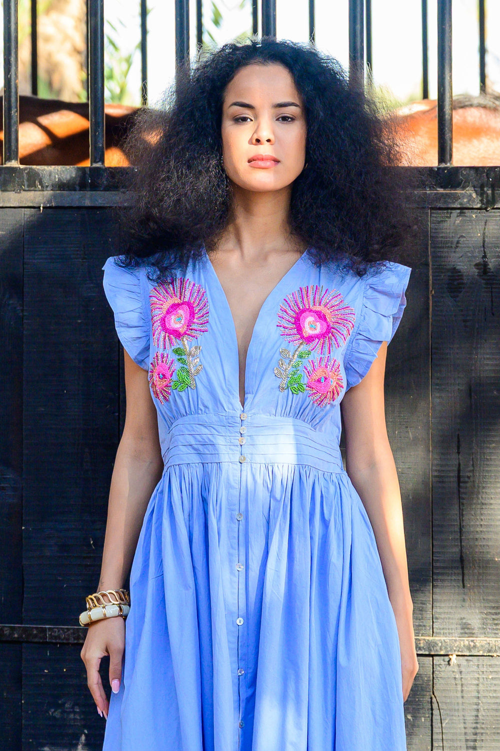 Robe Longue Perlée Sublime - Robes