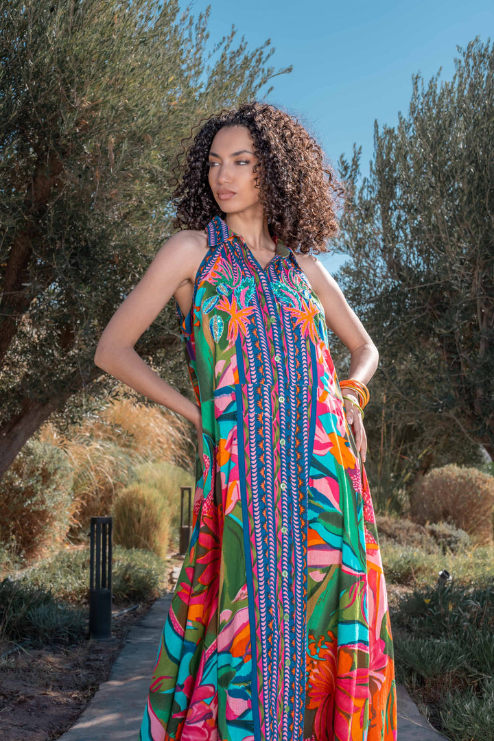 Robe longue sans manches Alysha - Robes