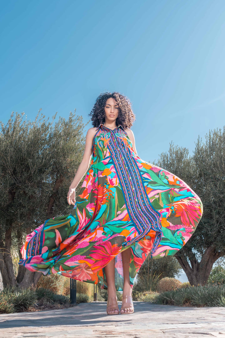 Robe longue sans manches Alysha - Robes