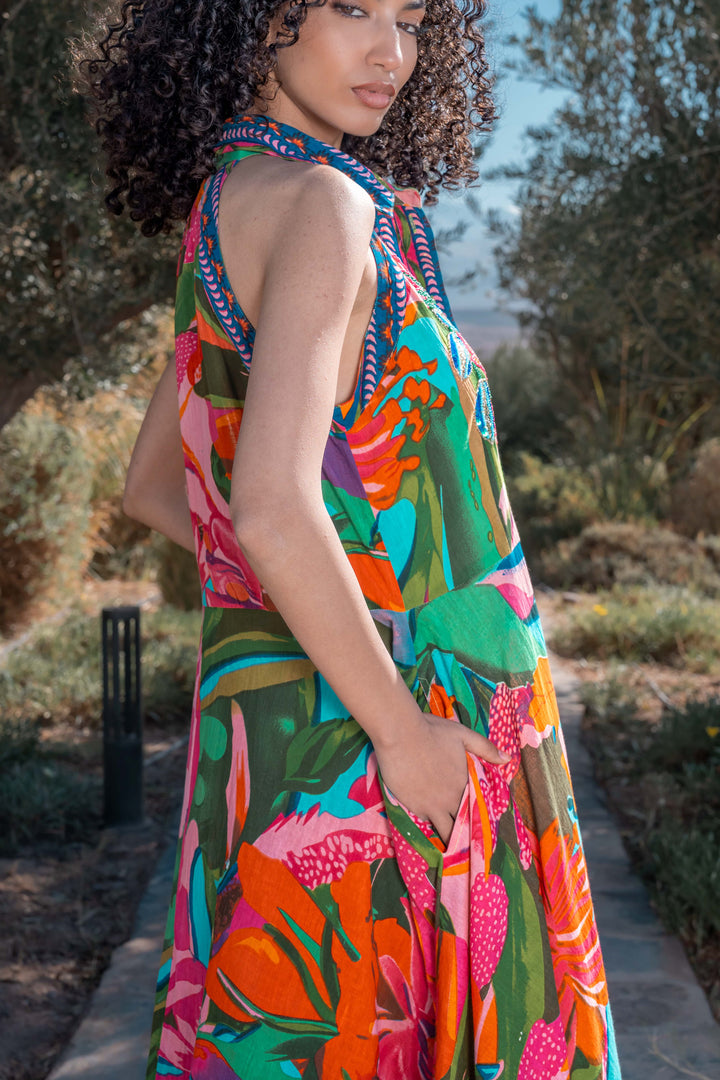Robe longue sans manches Alysha - Robes