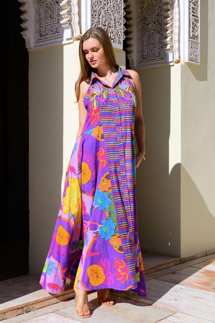 Robe longue sans manches Alysha - Robes